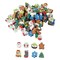 100 Pieces Mini Christmas Erasers for Kids Party Favors, Bulk Holiday Stocking Stuffers in 8 Festive Designs